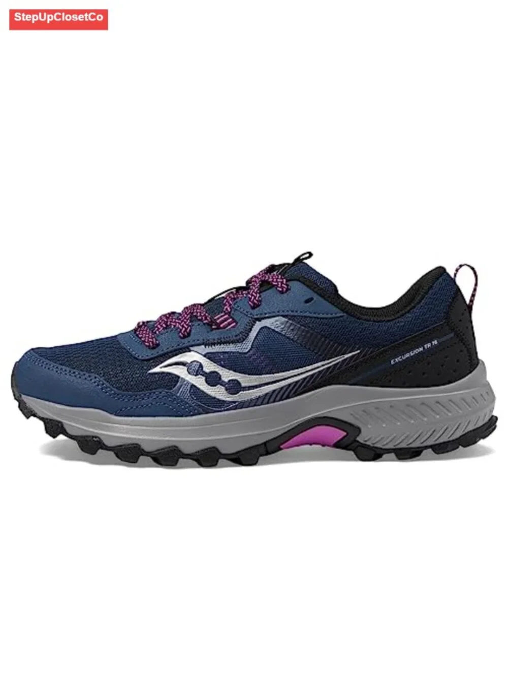 VERSARUN Cushioned Trail Runners Round Toe Lace-Up Sneakers